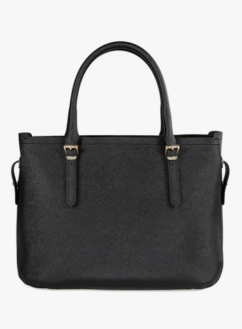 Tote Bag With Pouch Black