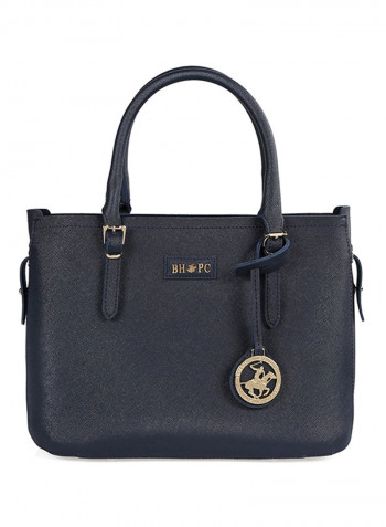 Tote Bag With Pouch Dark Blue