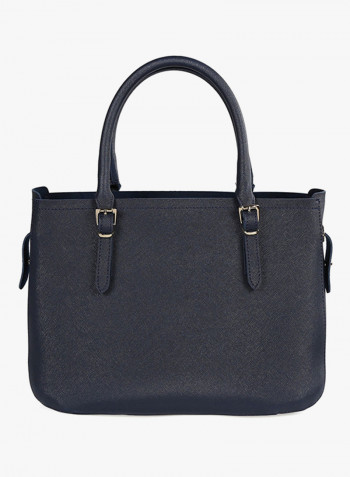 Tote Bag With Pouch Dark Blue