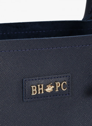 Tote Bag With Pouch Dark Blue
