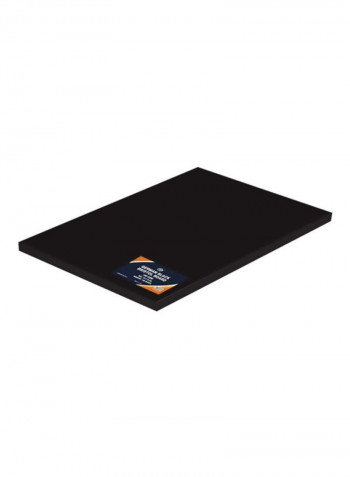 100-Piece Bristol Board Black