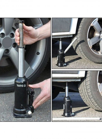 Hydraulic Bottle Jack Black/Silver