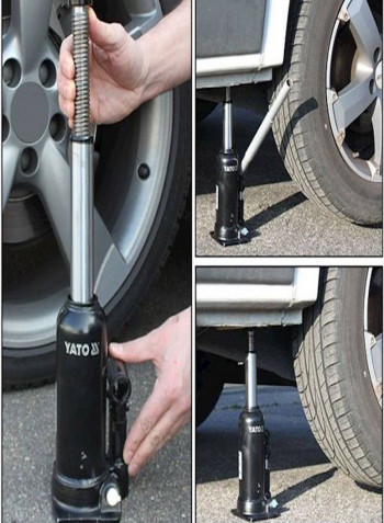 Hydraulic Bottle Jack Black