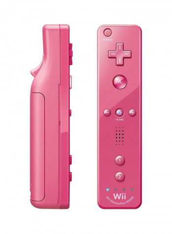 Wireless Remote Plus Control For Nintendo Wii U - Pink