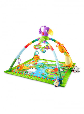 Rainforest Music And Lights Deluxe Gym 8 x 60 x 72centimeter