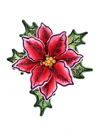 3D Poinsettia Shaping Mold Pink