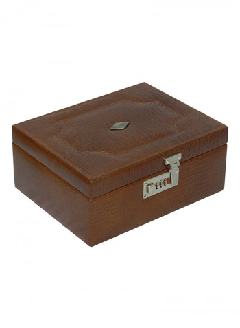 Genuine Leather Designer Jewellery Box