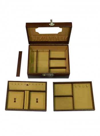 Genuine Leather Designer Jewellery Box