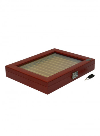 Genuine Leather Chain Box