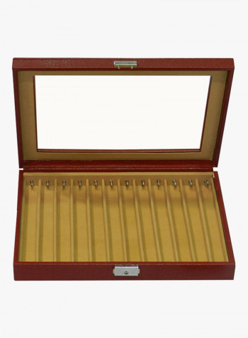 Genuine Leather Chain Box