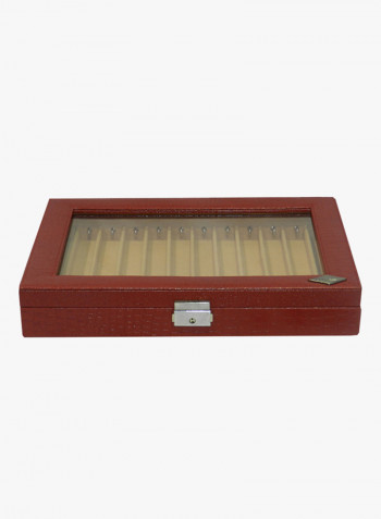 Genuine Leather Chain Box