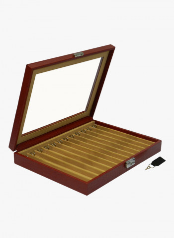 Genuine Leather Chain Box