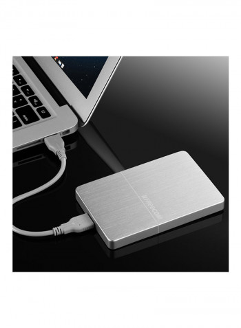 SATA HDD External Hard Drive 14.5 x 3 x 12centimeter Silver
