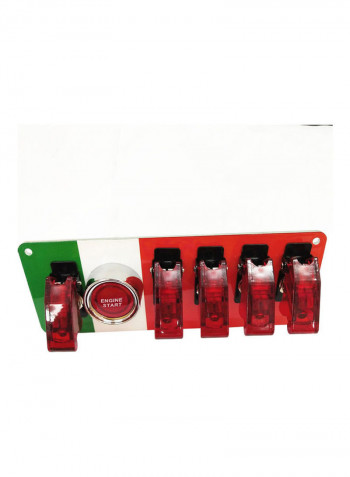 DC12V Flip-Up Ignition Switch Panel
