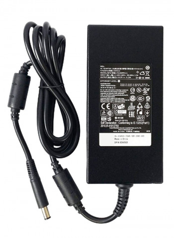 AC Power Charging Adapter Black