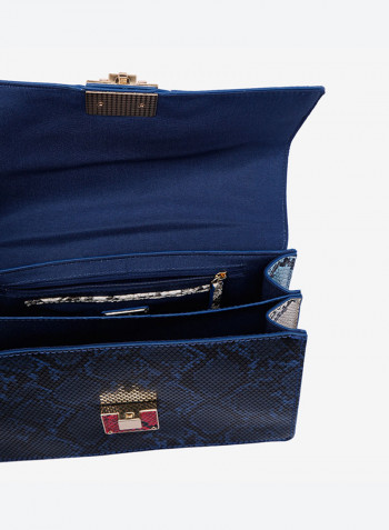 Bisegna Crossbody Bag Blue