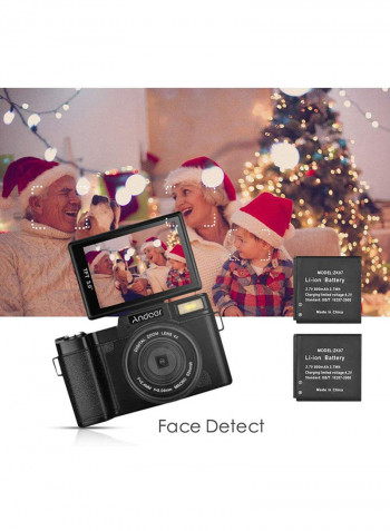 CD-R2 Full HD Digital Video Camera With Double Battery