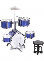 Compact Size Drum Set  with Small Cymbal Stool