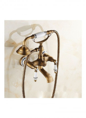 Bathroom Tub Faucet Telephone Style Hand Shower Multicolour 25 x 20 x 20cm