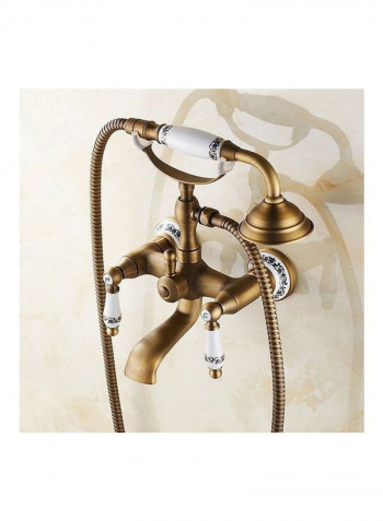Bathroom Tub Faucet Telephone Style Hand Shower Multicolour 25 x 20 x 20cm