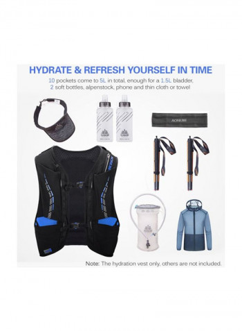 Mesh Hydration Vest Rucksack Bag