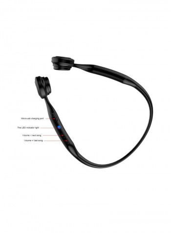 Bluetooth In-Ear Earphone With Mic Red/Black