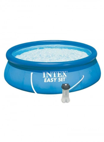 Intex Easy Set Pool W/Pump Blue