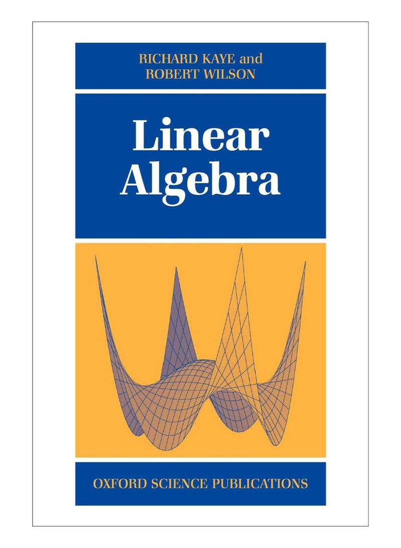 Linear Algebra Paperback 1st Edition