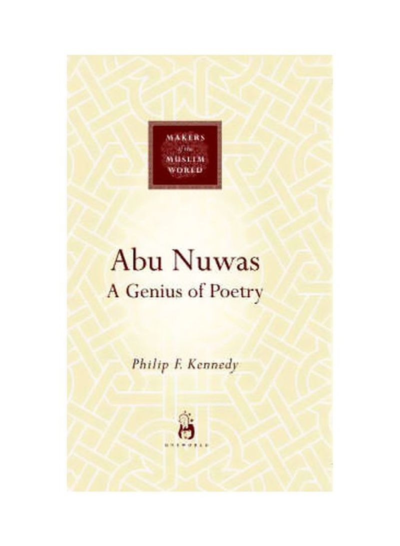 Abu Nuwas: A Genius Of Poetry Hardcover
