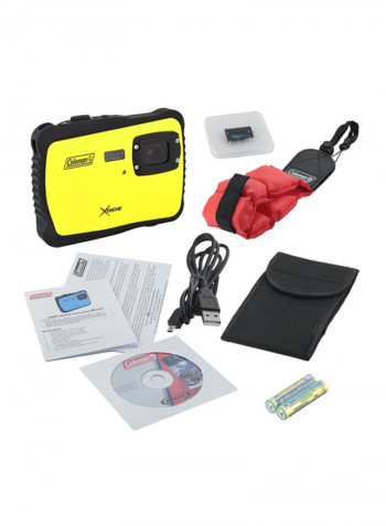 C6WP-Y Xtreme Underwater Point And Shoot Digital Video Camera