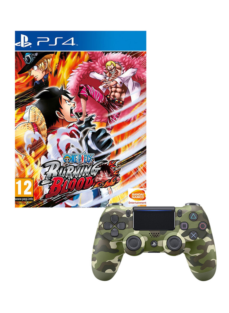 One Piece: Burning Blood With Controller (Intl Version) - PlayStation 4 (PS4)