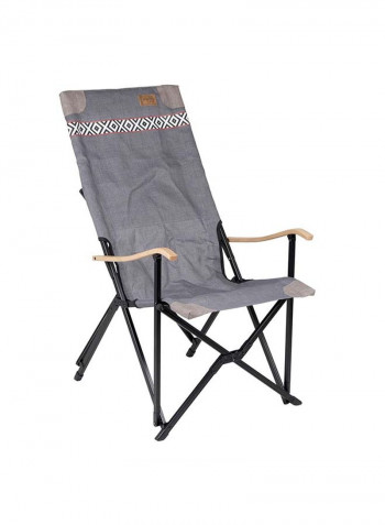 Camp Chair With Wooden Armrest 14 x 126 x 15سم