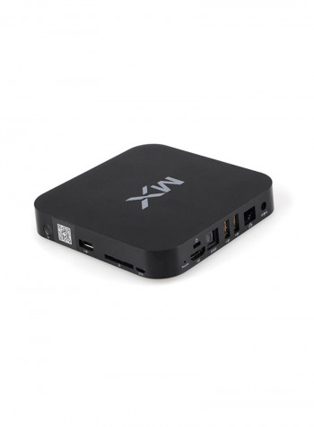 MXII Mini 4K Smart TV Box V643 Black