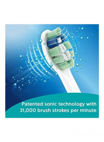 Rechargeable Electric Toothbrush White/Blue