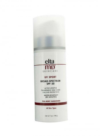 UV Sport Water-Resistant Full-Body Sunscreen SPF50 198غم
