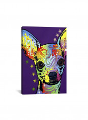 Chihuahua Ll Canvas Wall Art Multicolour 18 x 12inch