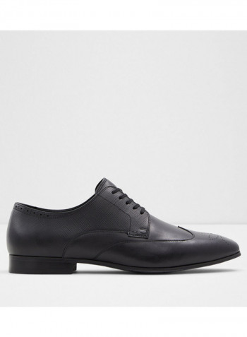 Leelen Derby Lace Up Formal Shoes Black