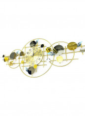 Stainless Steel Wall Clock Gold