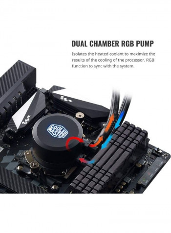 ML120L RGB CPU Cooler Fan Blue/Black