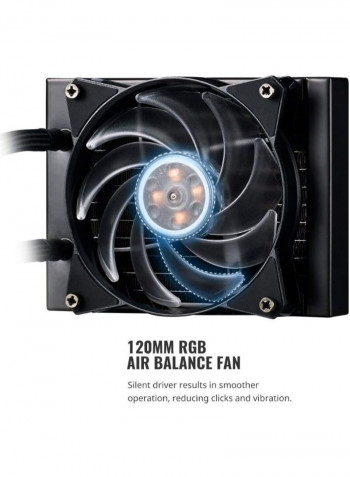ML120L RGB CPU Cooler Fan Blue/Black