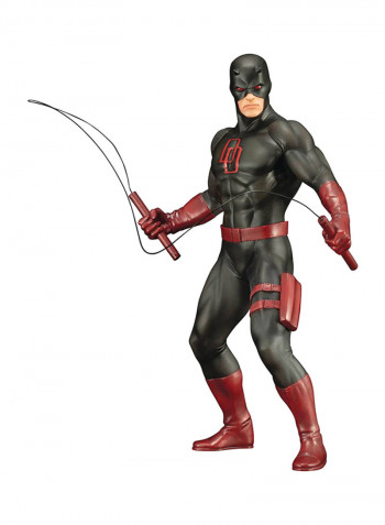 The Defenders: Daredevil Black Suit Statue