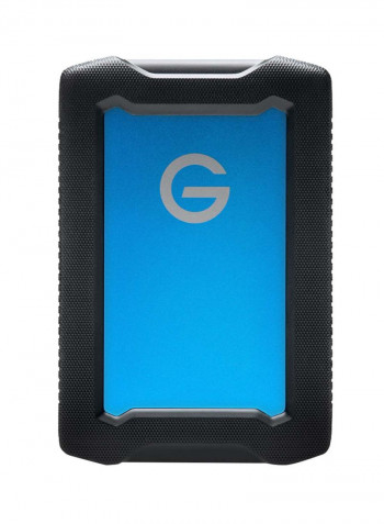 ArmorATD All-Terrain Rugged Portable External HDD - USB-C, USB 3.0 2TB Black/Blue