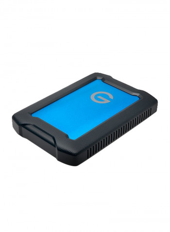 ArmorATD All-Terrain Rugged Portable External HDD - USB-C, USB 3.0 2TB Black/Blue