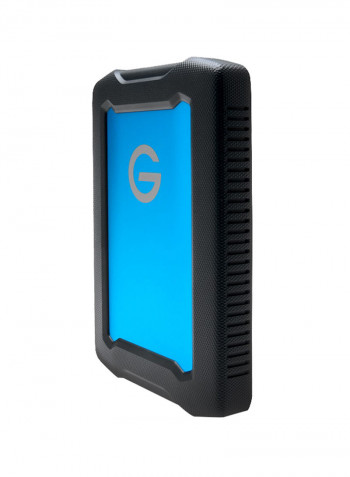 ArmorATD All-Terrain Rugged Portable External HDD - USB-C, USB 3.0 2TB Black/Blue