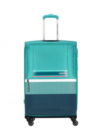 Auriga Spinner Luggage Trolley Aqua Green