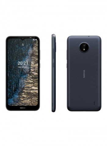 C20 Dual SIM Dark Blue 2GB RAM 32GB 4G LTE - Middle East Version