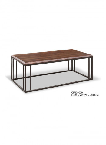 Royal Style Coffee Table Brown/Black