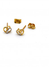 18 Karat Gold Twisted Stud Earrings reviews 18 Karat Gold Twisted Stud Earrings