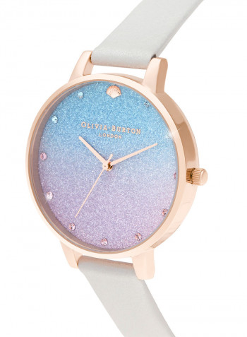 Women's Leather Analog Wrist Watch OB16US47