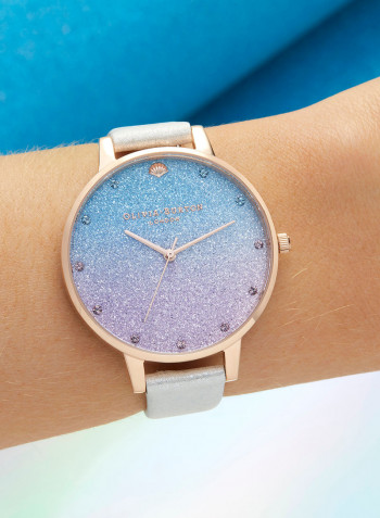 Women's Leather Analog Wrist Watch OB16US47